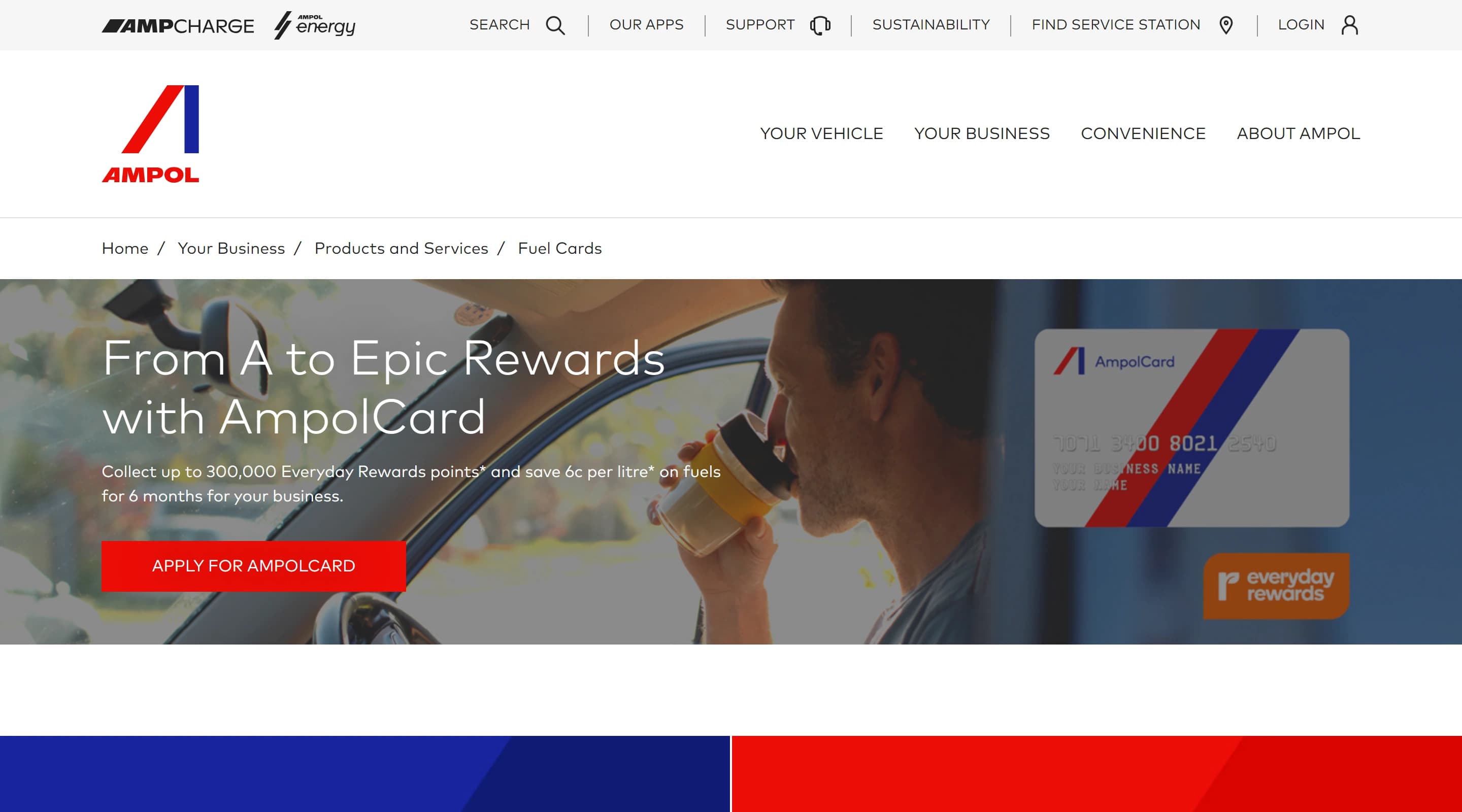 Ampol Card Portal