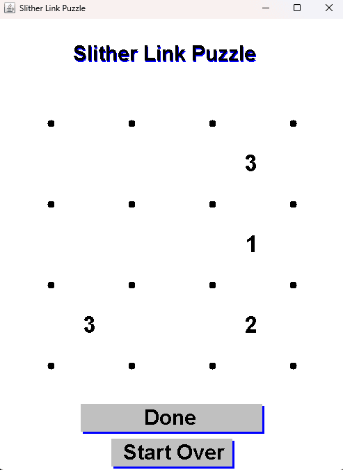 SlitherLink Game